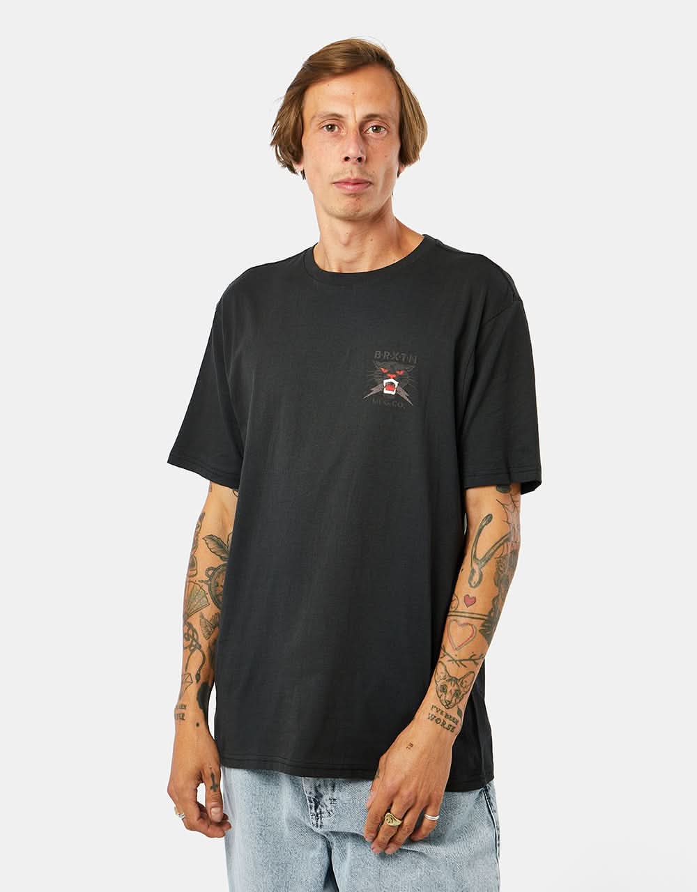 Brixton Sparks T-Shirt - Black