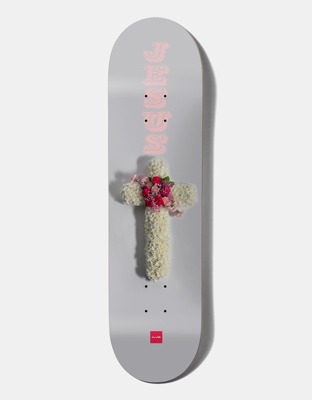 Chocolate Fernandez Flower Cross Skateboard Deck - 8.5"