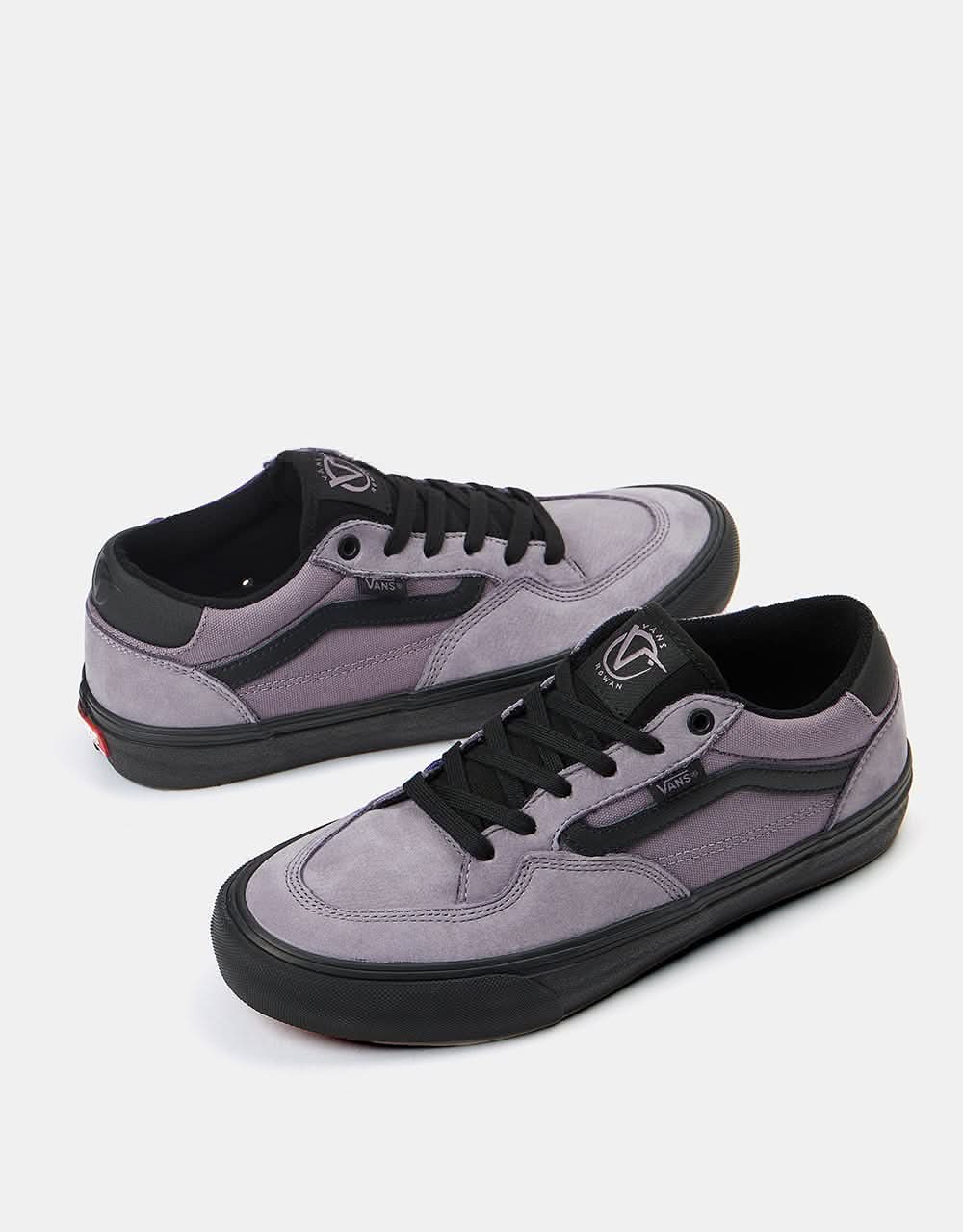 Vans Rowan Skate Shoes - Light Purple/Black