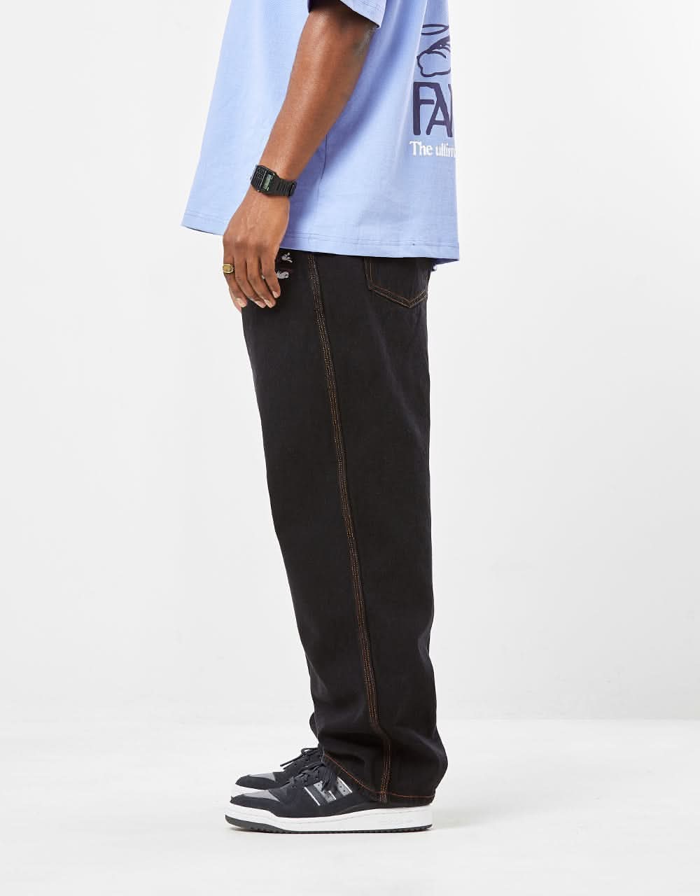 Butter Goods x Disney Fantasia Baggy Denim Jeans - Washed Black