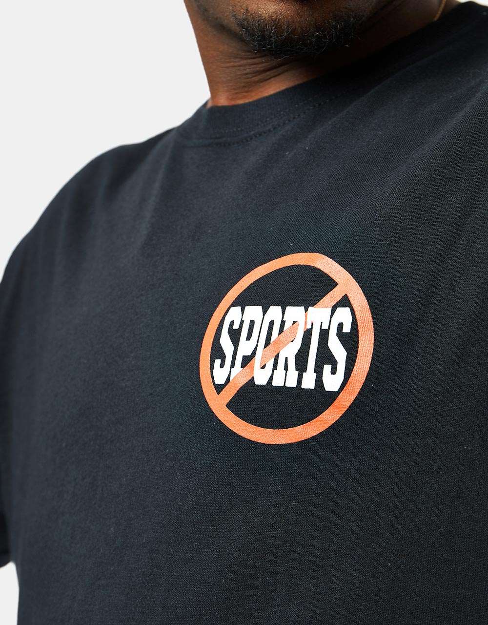 Playdude Sports T-Shirt - Black