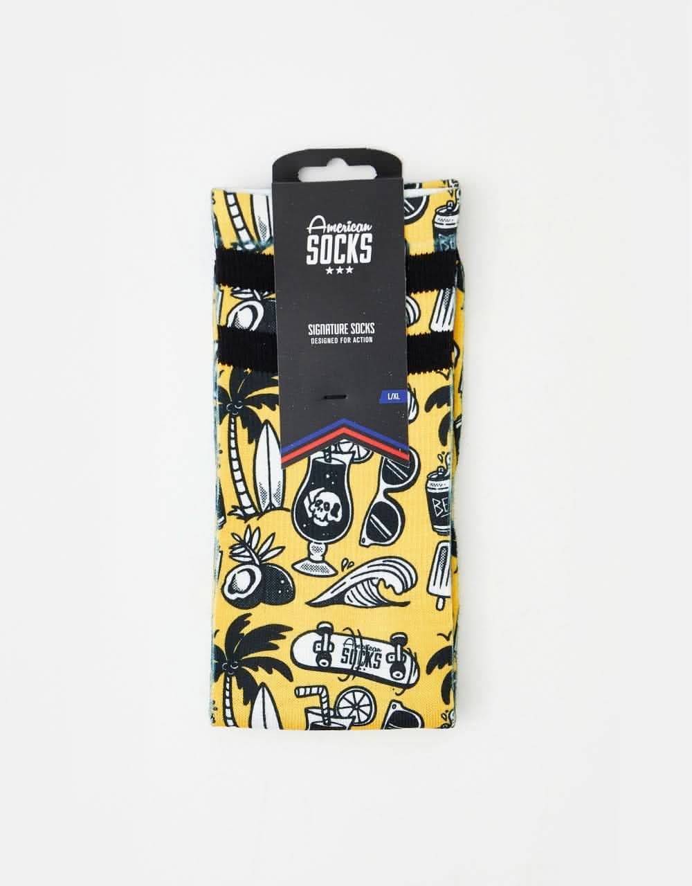American Socks West Coast Socks - Yellow