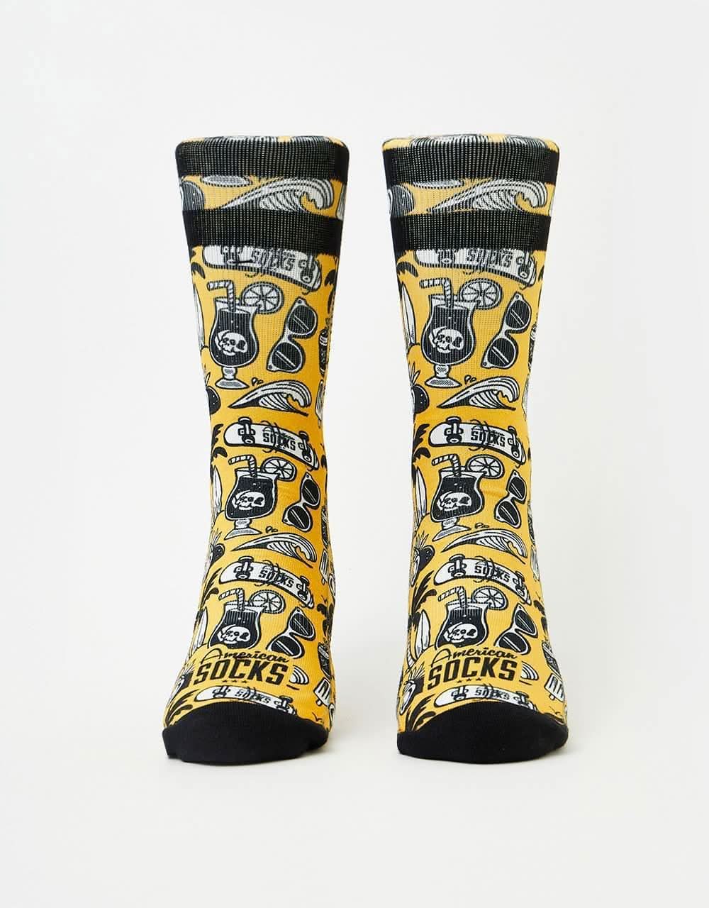 American Socks West Coast Socks - Yellow