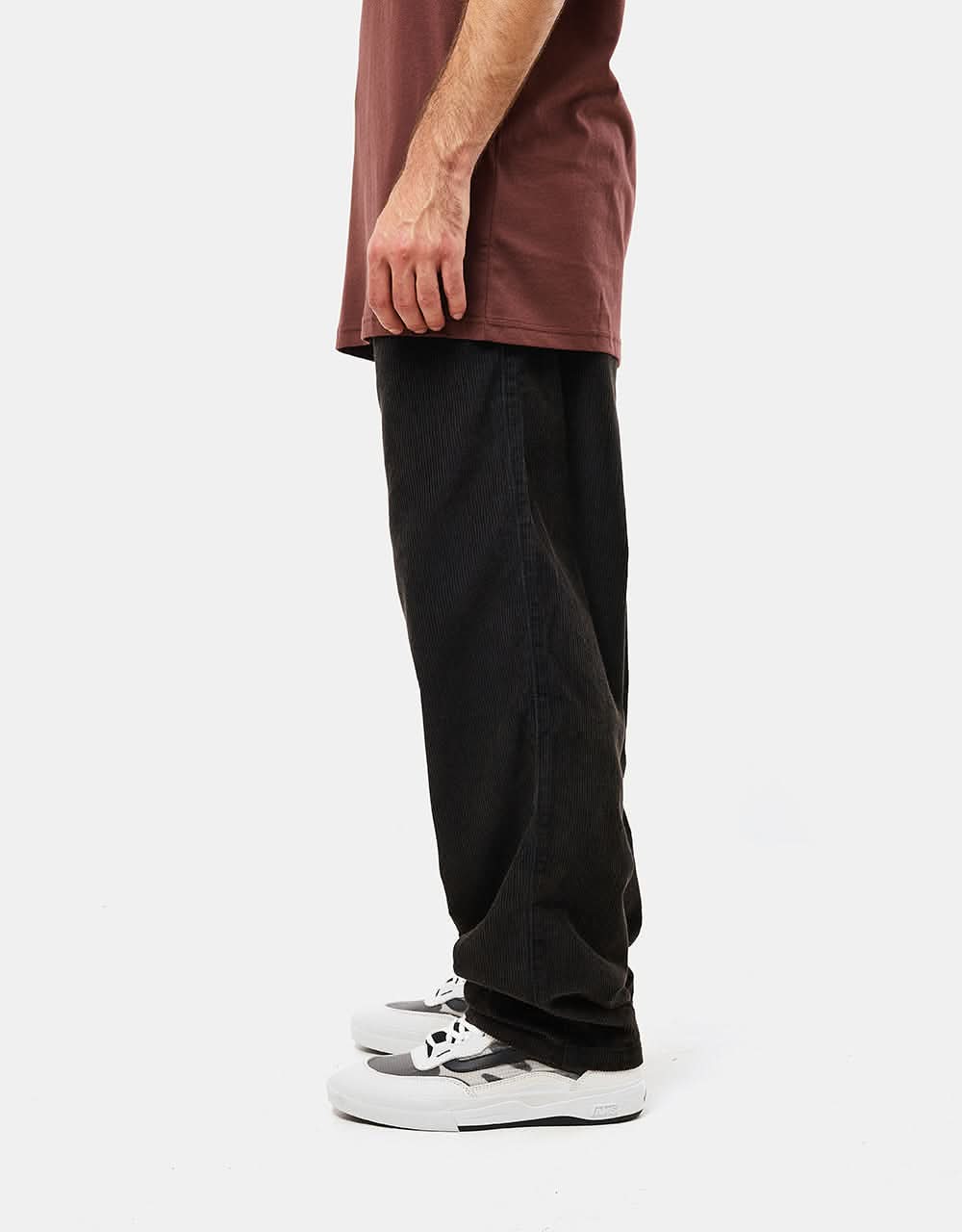 Vans Range Baggy Tapered Acid Wash Cord Pant - Black