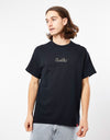 Chocolate Script T-Shirt - Black