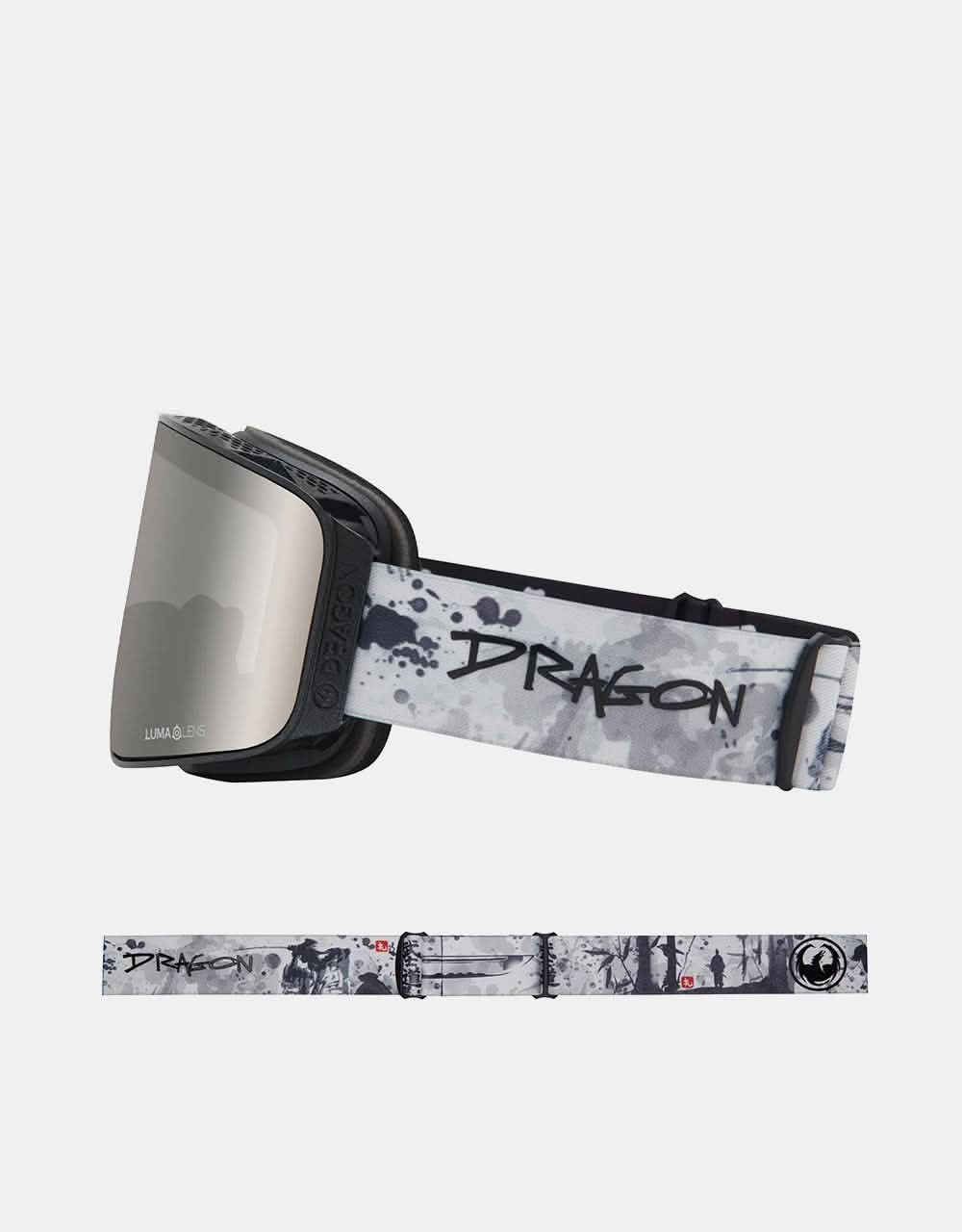 Dragon NFX Mag OTG Snowboard Goggles - Bushido/LUMALENS® Silver Ion