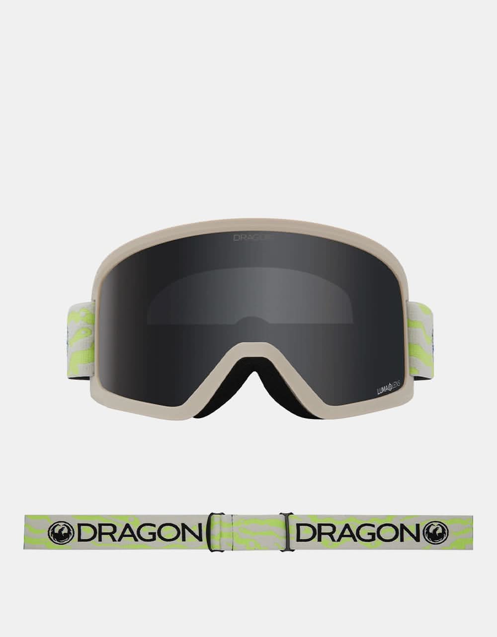 Dragon DX3 OTG Snowboard Goggles - Kelp/LUMALENS® Dark Smoke