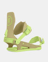 Ride C-6 2024 Snowboard Bindings - Olive/Lime