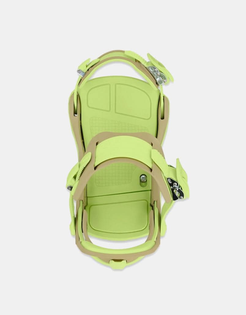 Ride C-6 2024 Snowboard Bindings - Olive/Lime