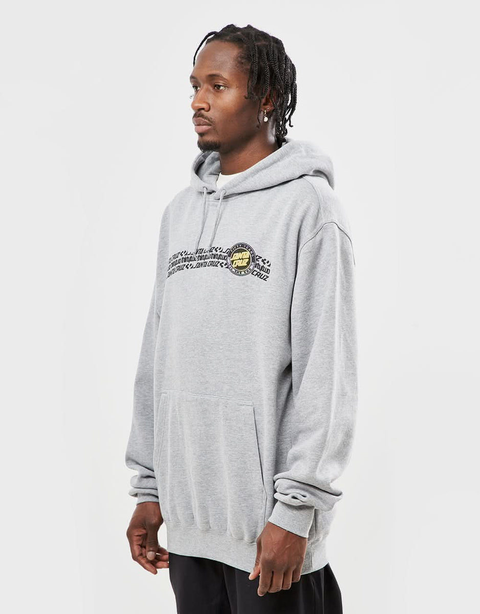 ThirtyTwo x Santa Cruz Screaming Hand Pullover Hoodie Grey