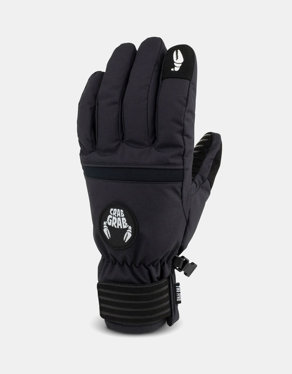 Crab Grab The Five '24 Snowboard Gloves - Black