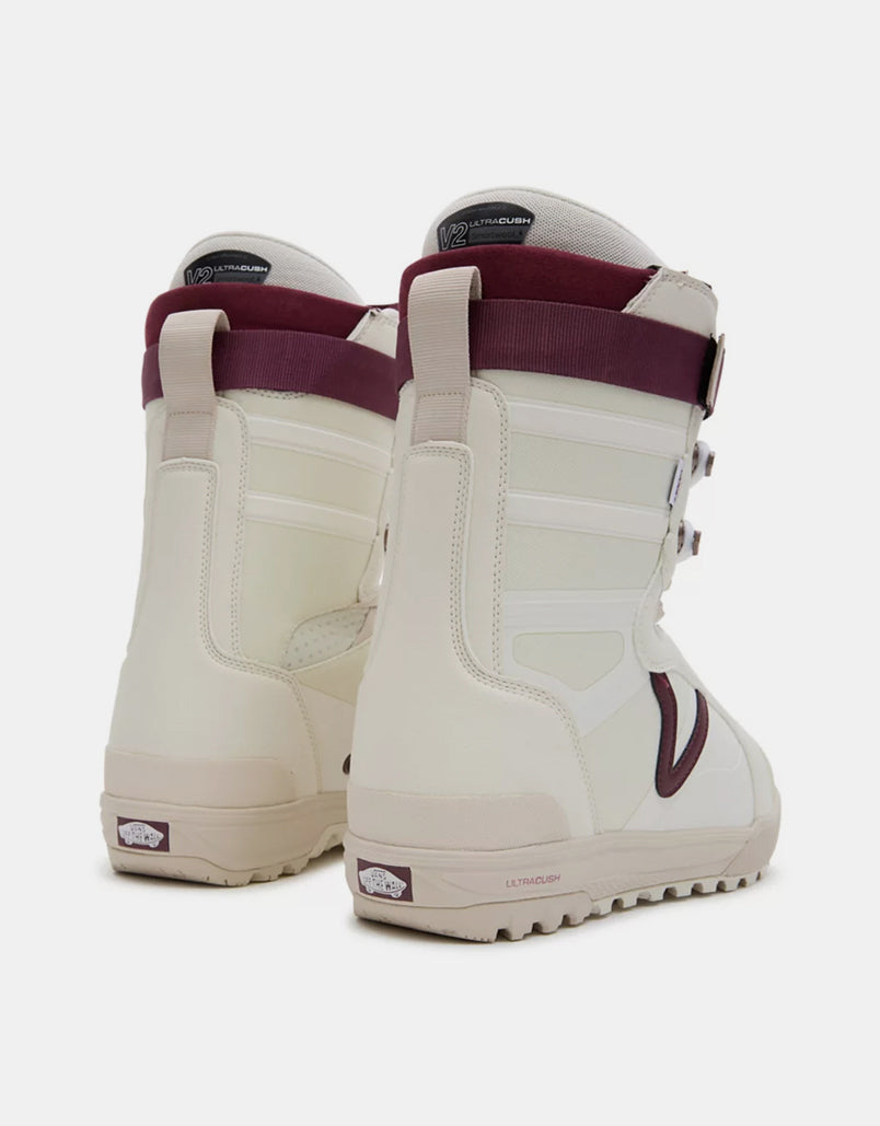Vans Hi-Standard Pro 2024 Snowboard Boots -  (Benny Urban) Marshmallow/Burgundy