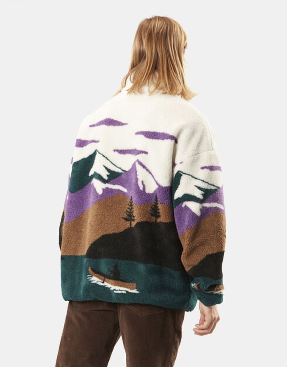 Picture Hafdals Zip Fleece - Landscape