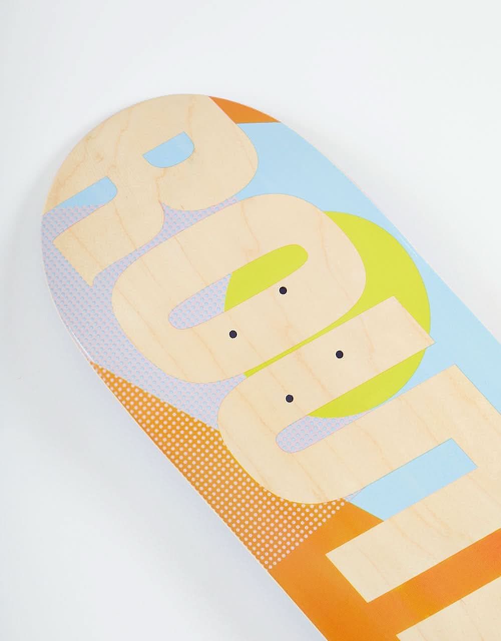 Route One Athletic Logo Colour Block Skateboard Deck