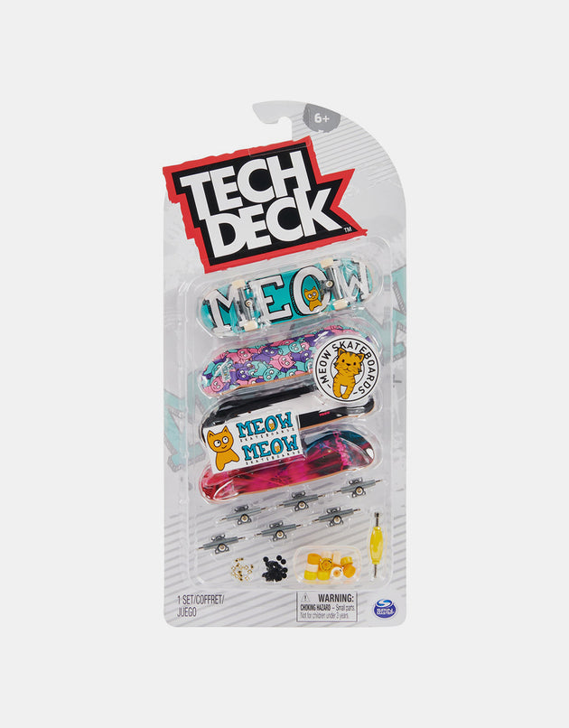 Tech Deck Fingerboard Ultra DLX (4 Pack) - Meow