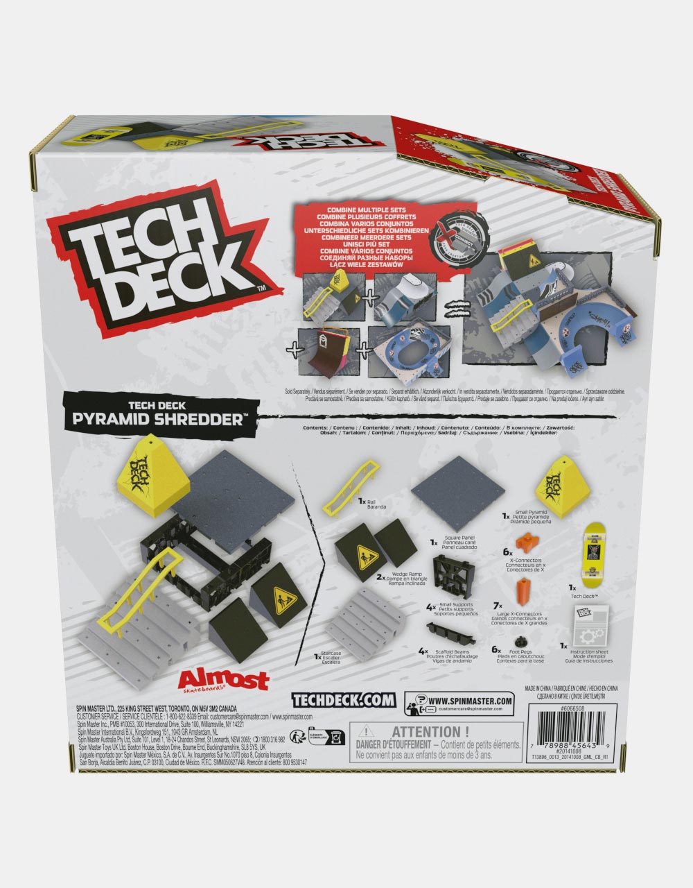 Tech Deck Fingerboard X-Connect Park Starter Kit - Pyramid Shredder