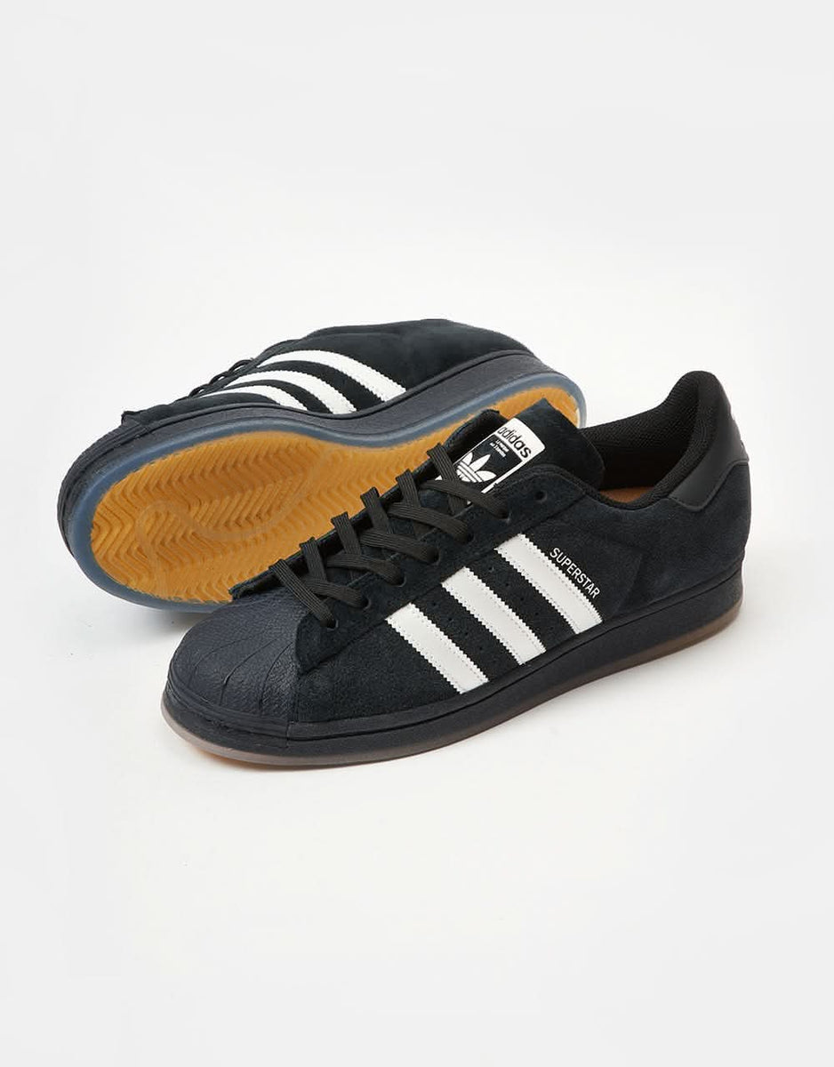 Sepatu Superstar Black Review Adidas Superstar ADV Skate Shoes