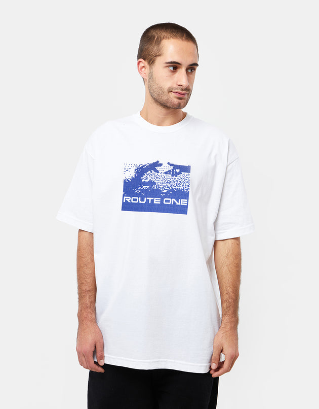 Route One Connecting T-Shirt - White