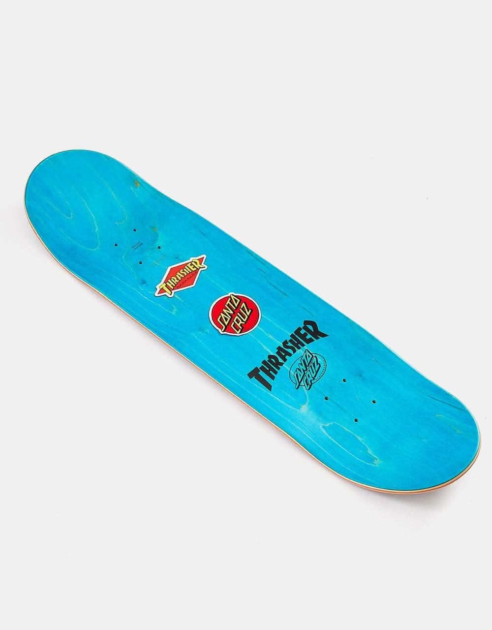Santa Cruz x Thrasher Screaming Flame Logo Skateboard Deck - 8.5"