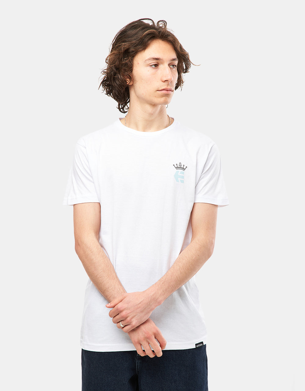 Etnies AG T-Shirt - White/Powder