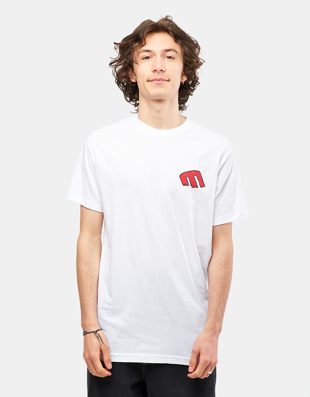 Etnies Rebel E T-Shirt - White/Red