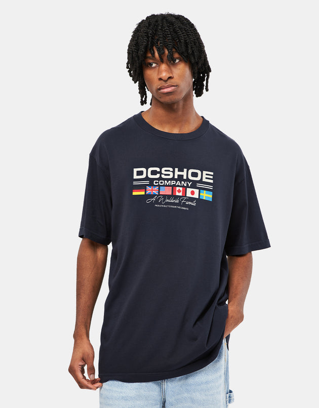 DC Worldwide Fav T-Shirt - Navy Blazer