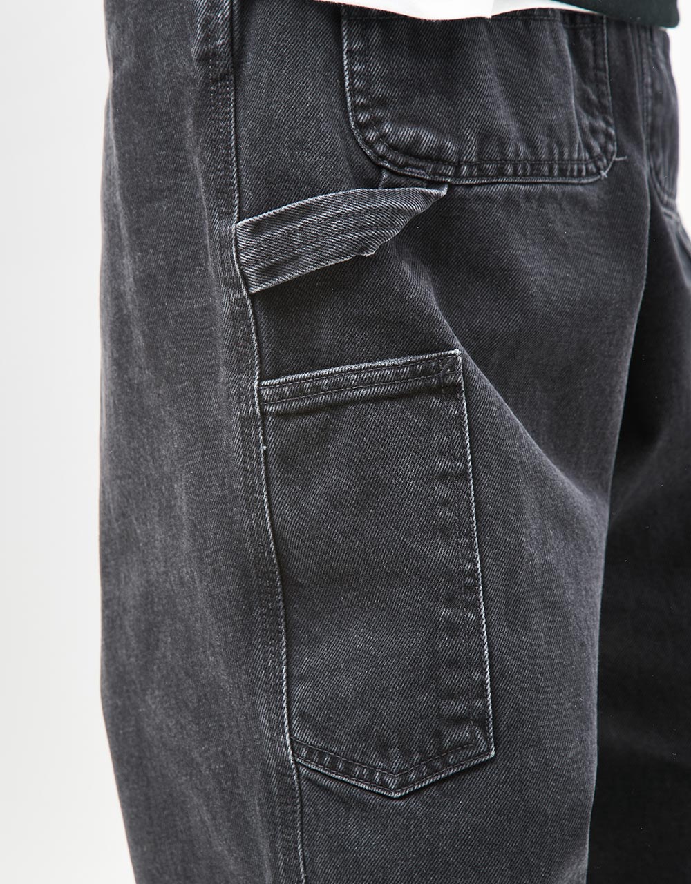Carhartt WIP OG Single Knee Pant - Black (Stone Washed)