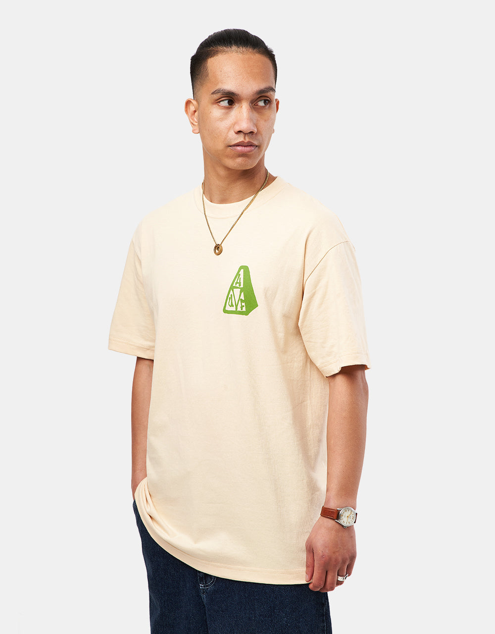 HUF Triple Triangle Hallows T-Shirt - Wheat