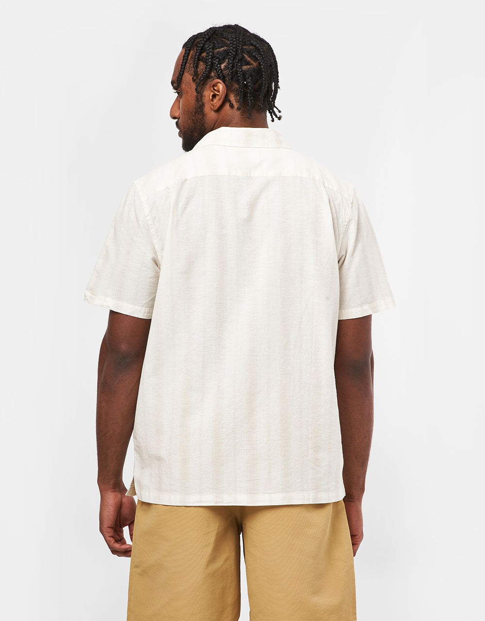 Vans Carnell S/S Shirt - Marshmallow/Oatmeal