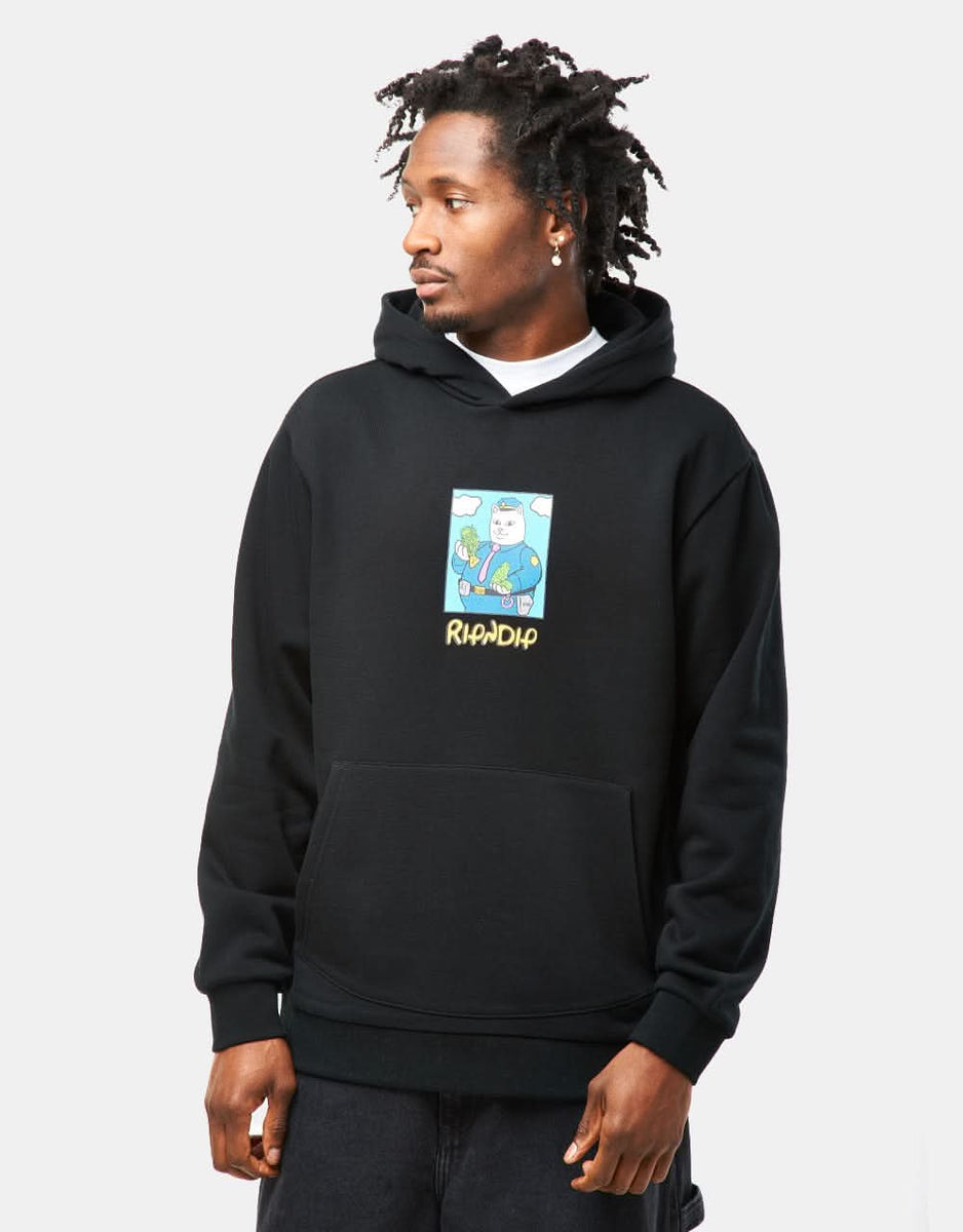 RIPNDIP CONFISCATED フーディ パーカー Black 送料込み RIPNDIP CONFISCATED フーディ パーカー Black 送料込み
