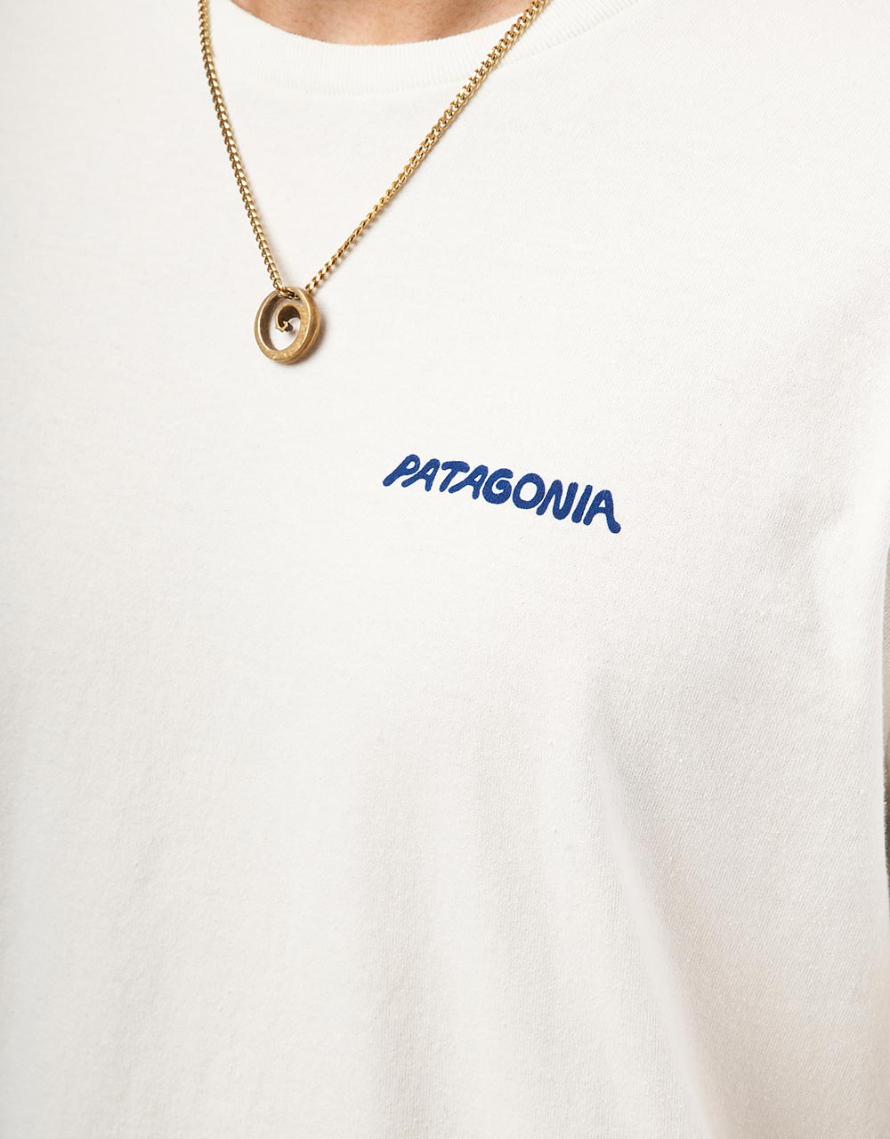 Patagonia Sunrise Rollers Responsibili-Tee T-Shirt - Birch White