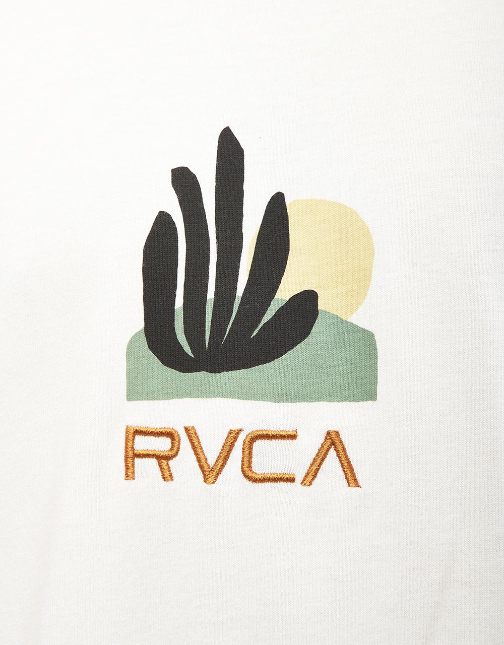 RVCA Paper Cuts T-Shirt - Antique White