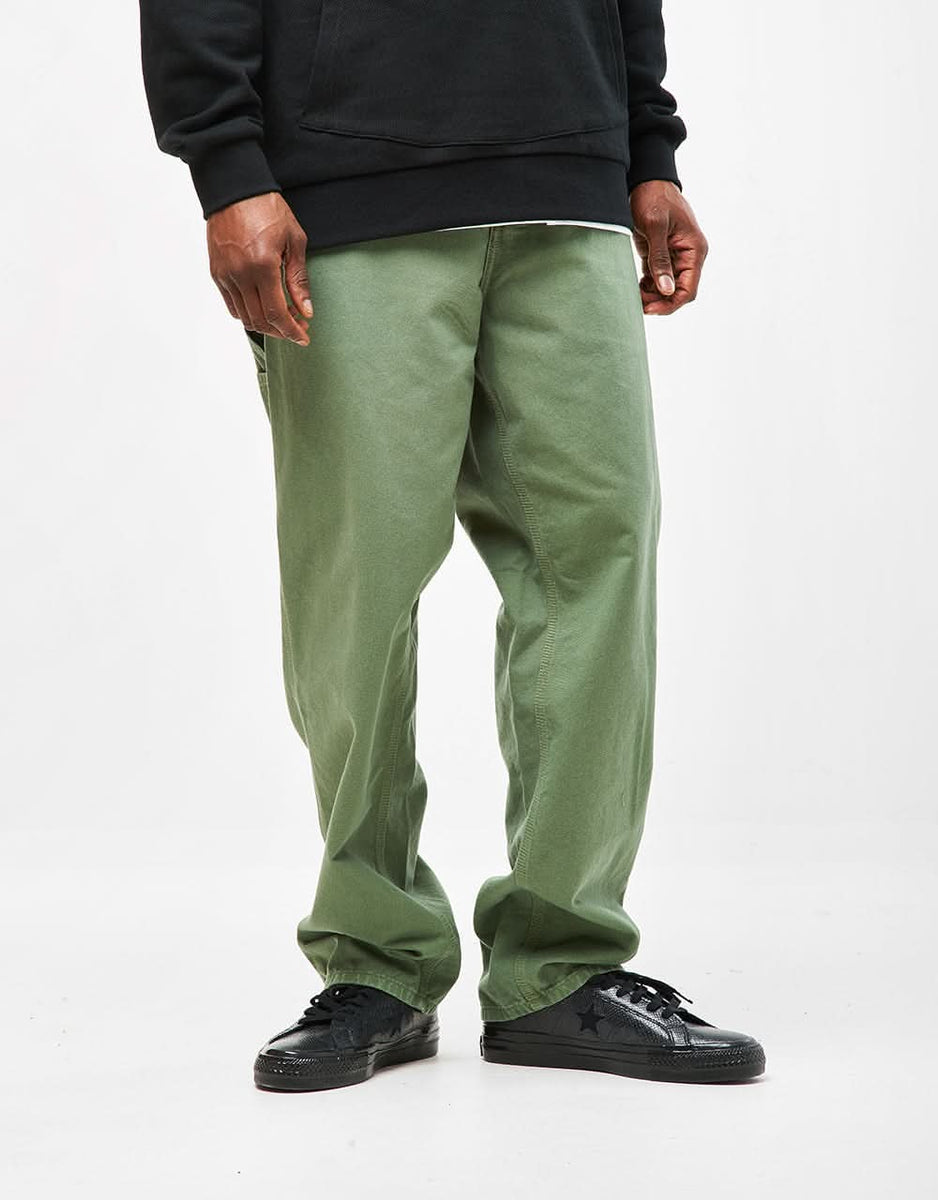 Carhartt WIP Single Knee Pant - Park (Garment Dyed) | Route One