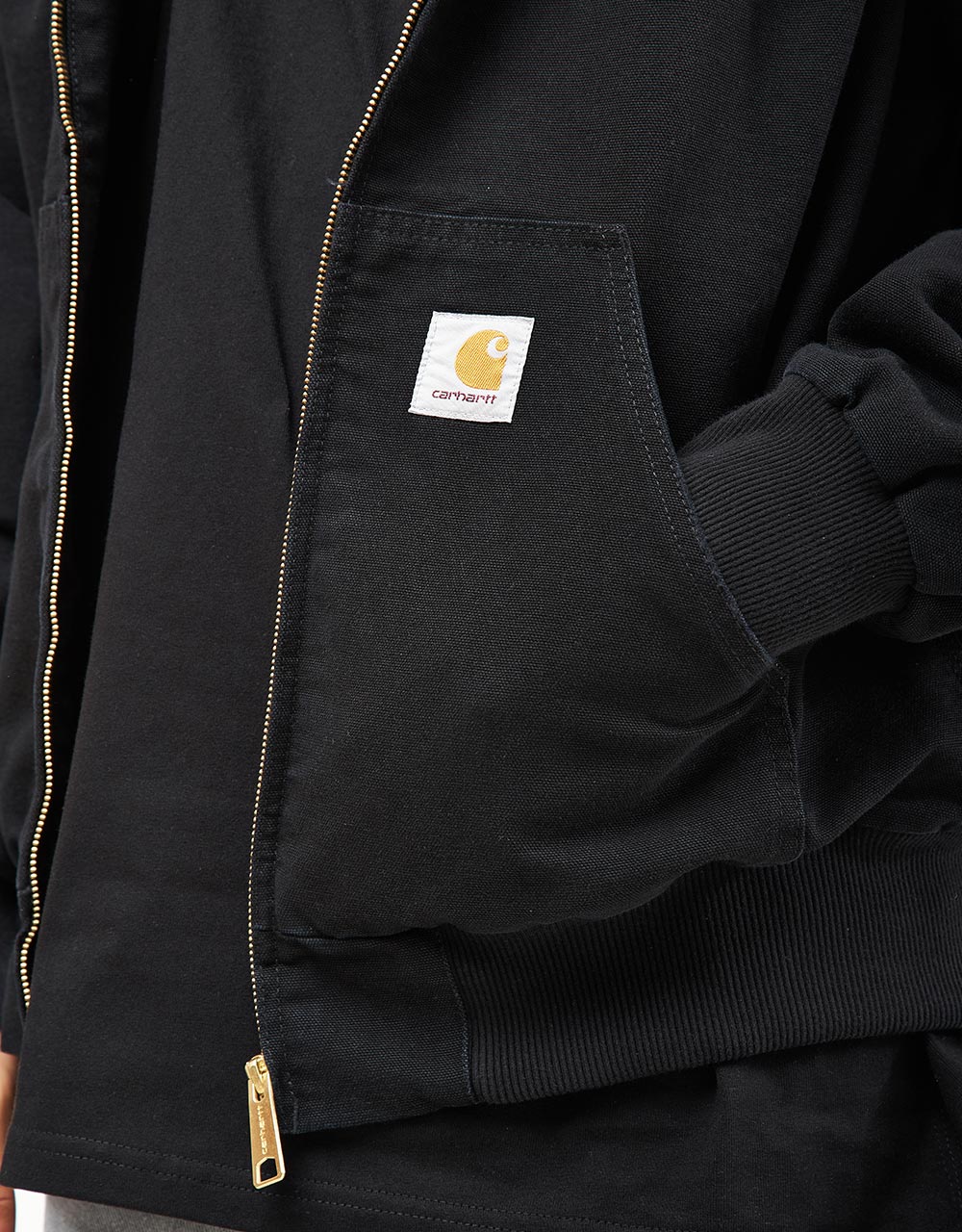 Carhartt WIP Active Jacket - Black (Aged Canvas)