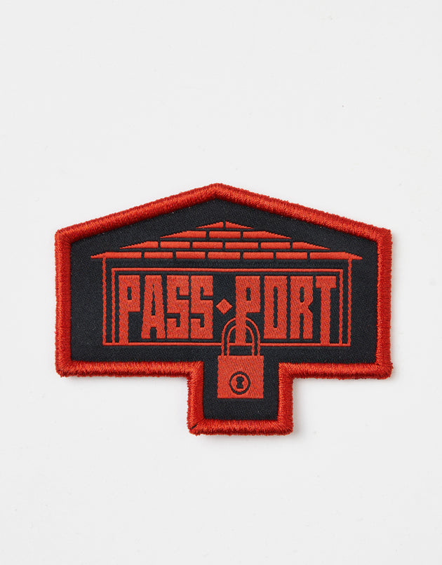 Pass Port Depot Patch - Red
