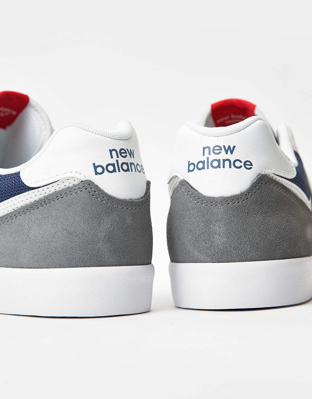 New Balance Numeric 574 Vulc Skate Shoes - Grey/White