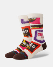 Stance x Willy Wonka Wonka Bars Crew Socks - Brown