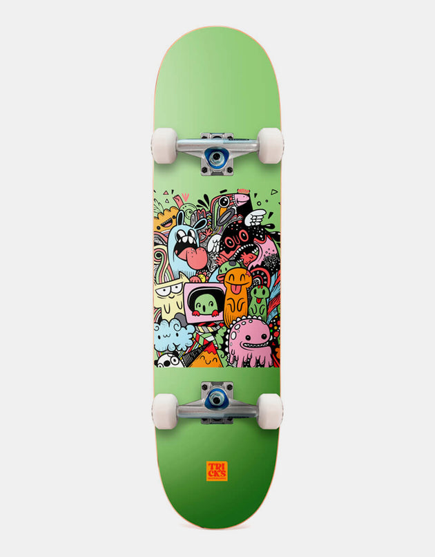 Tricks Monsters Complete Skateboard - 7.25"