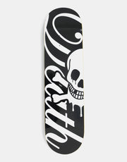 Death Script 'P2 Shape' Skateboard Deck - Black/White