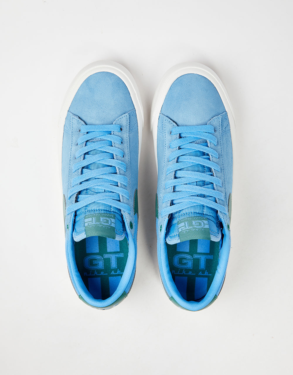 Nike SB Zoom Blazer Low Pro GT Skate Shoes - Univ Blue/Bicoastal-Univ Blue-Summit White-Bicoastal