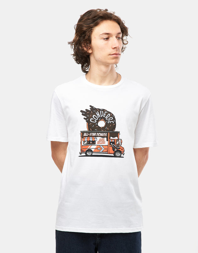 Converse Food Truck T-Shirt - White
