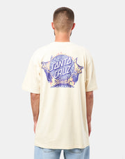 Santa Cruz Knox Firepit Dot T-Shirt - Sand