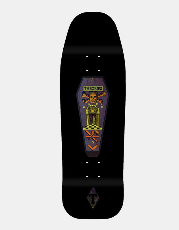 Theories of Atlantis Skate Coffin 'COFFIN SHAPE' Skateboard Deck - 9"