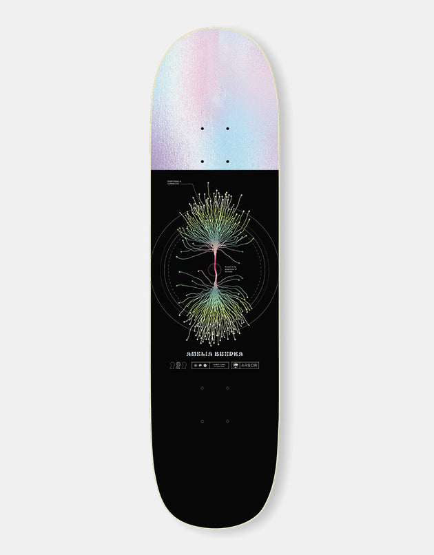 Arbor Amelia Neuron Skateboard Deck - 8.25"