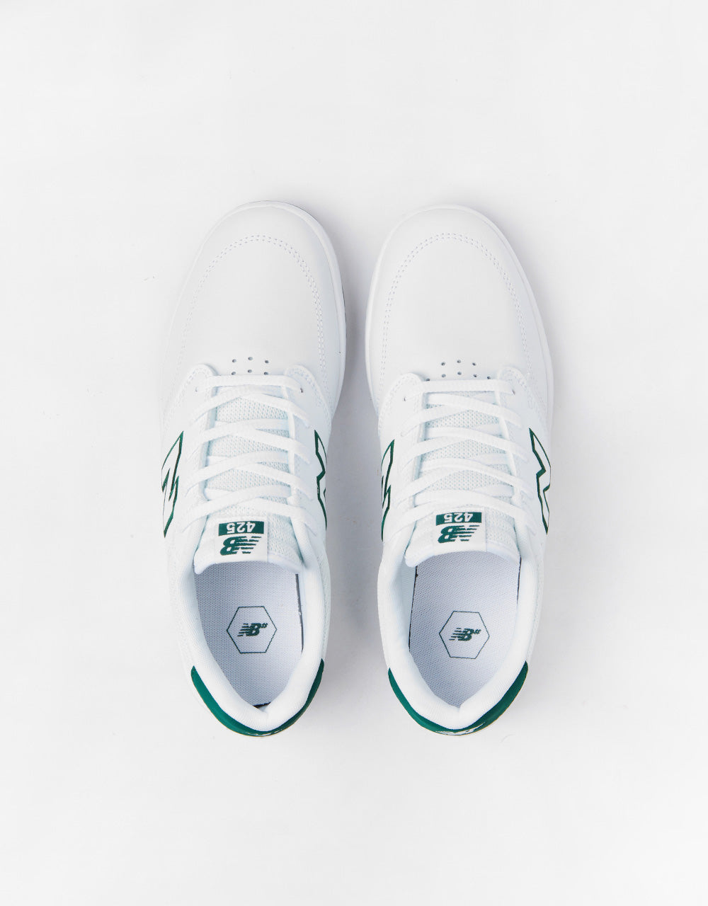 New Balance Numeric 425 Skate Shoes - White/Green