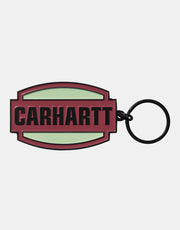 Carhartt WIP Press Script Keychain - Tuscany