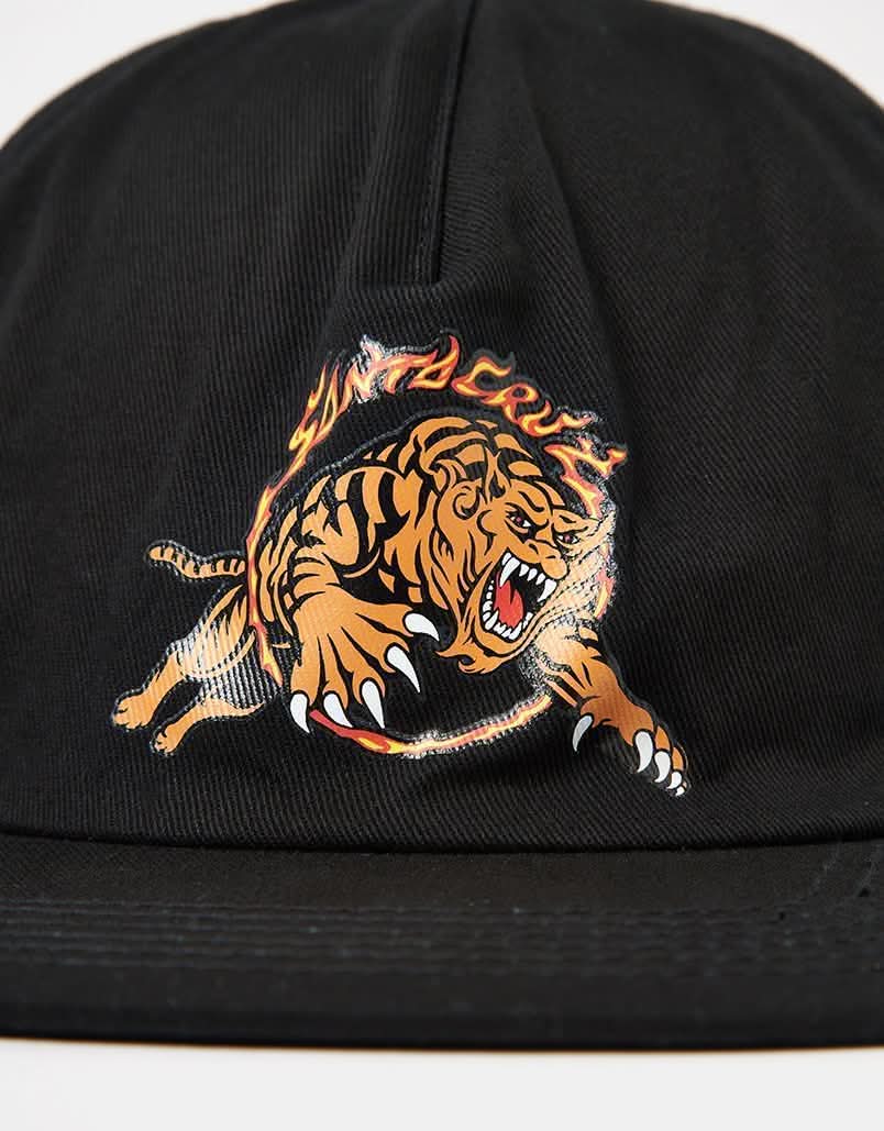希少 レア✨ SANTA CRUZ サルバ Salbaモデル Tiger 8.6 Santa Cruz Salba Tiger Simplified Snapback Cap - Black – Route One