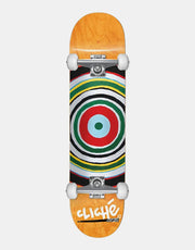 Cliché Painted Circle Complete Skateboard - 8.25"