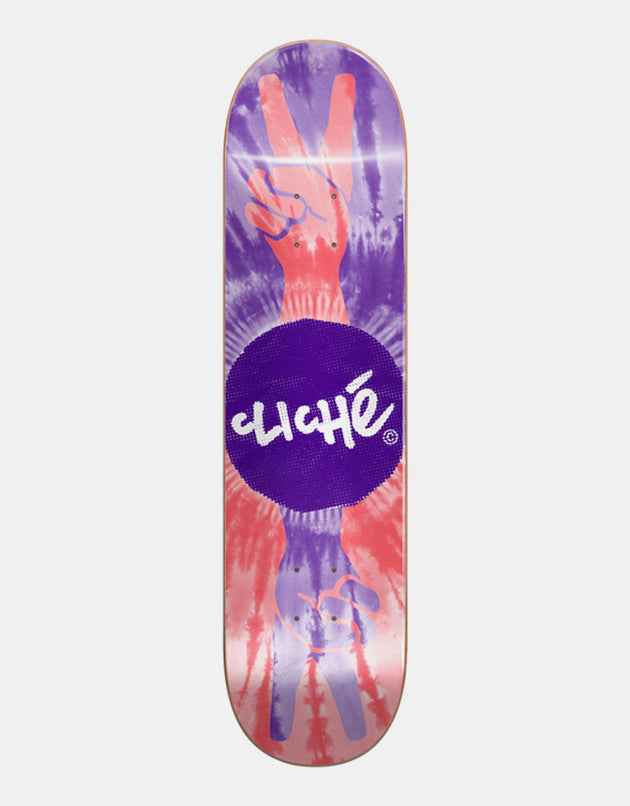 Cliché Peace Skateboard Deck - 8.5"
