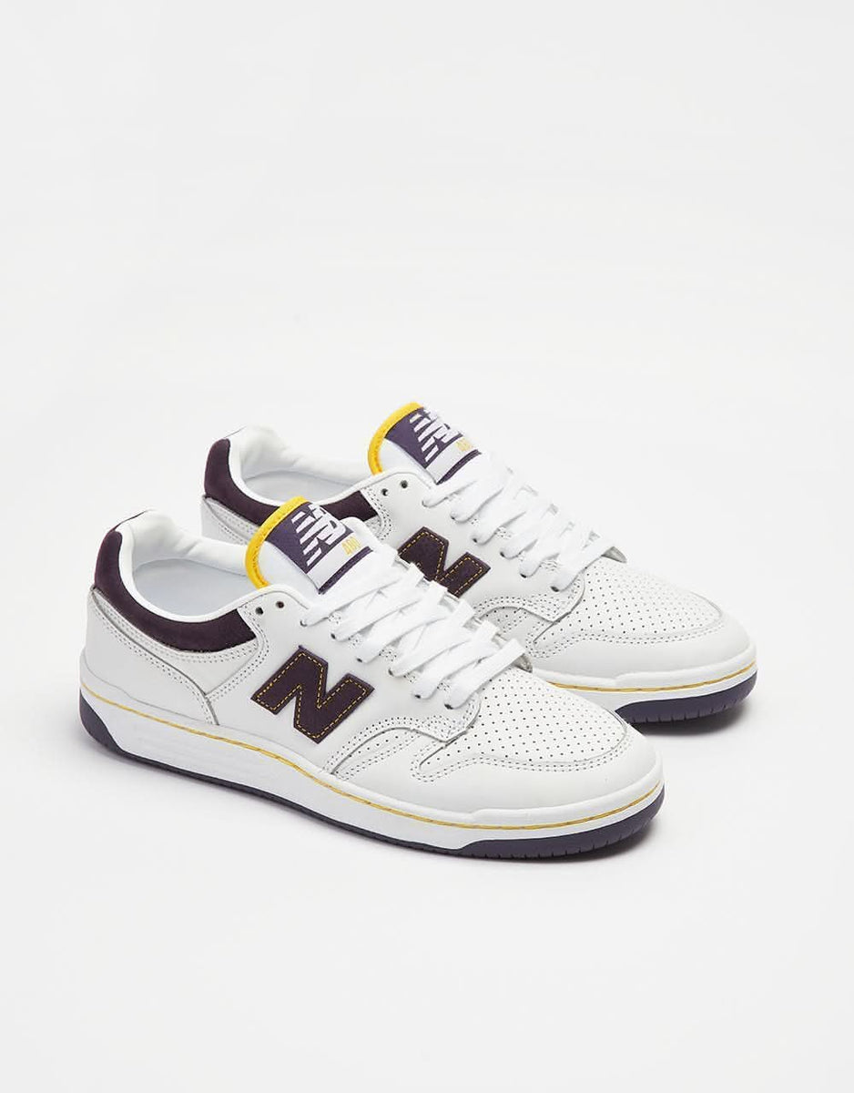 靴 New Balance 480 BB480LR1 New Balance Numeric 480 Skate Shoes - Black/Black – Route One